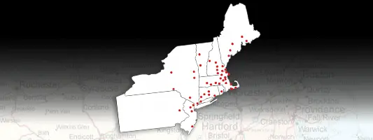 100 plus F.W. Webb locations across the Northeast